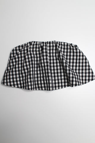 Aritzia wilfred gingham bonaventure blouse, size small (price reduced: was $36)