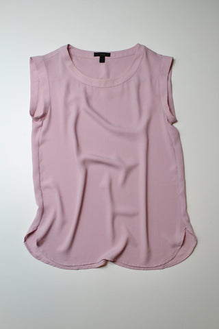 J.CREW dusty pink sleeveless blouse, size 0 (loose fit) (price reduced: was $42)