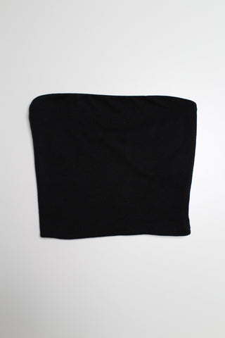 Aritzia wilfred free black Adriana tube top, size small (additional 20% off)