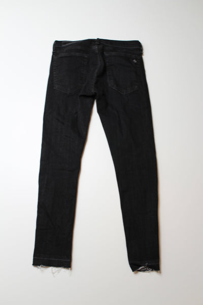 Rag & Bone black concrete dre capri jeans, size 26 (price reduced: was $58)