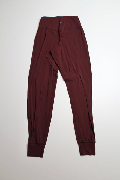 Lululemon garnet back in action jogger, size 4 (29") (price reduced: was $58)