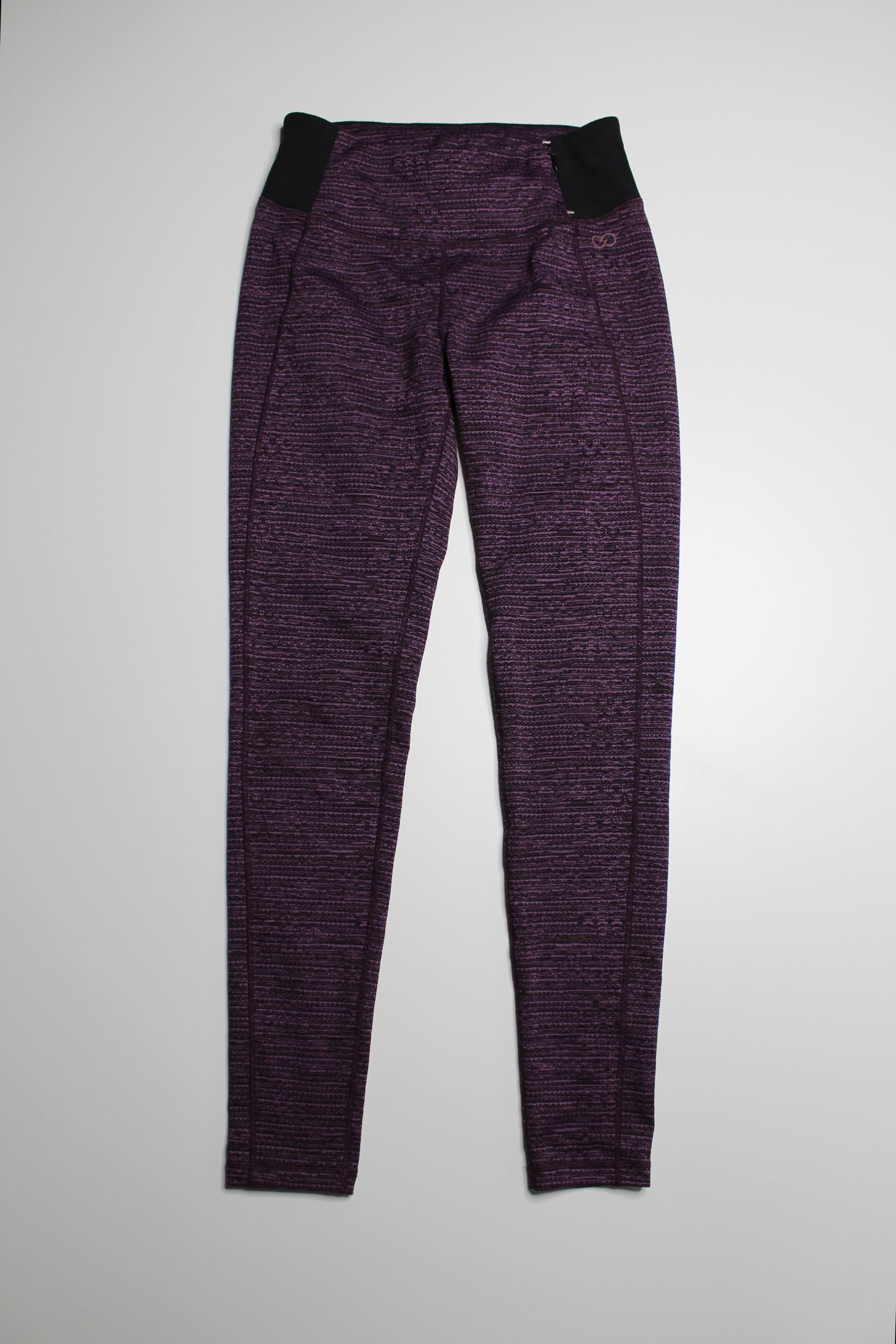 Calia by Carrie Underwood plum jacquard leggings, size small (additional 50% off)