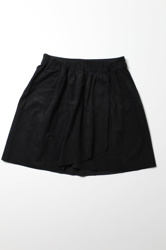 Aritzia wilfred free black faux wrap ‘nescher’ skirt, size small