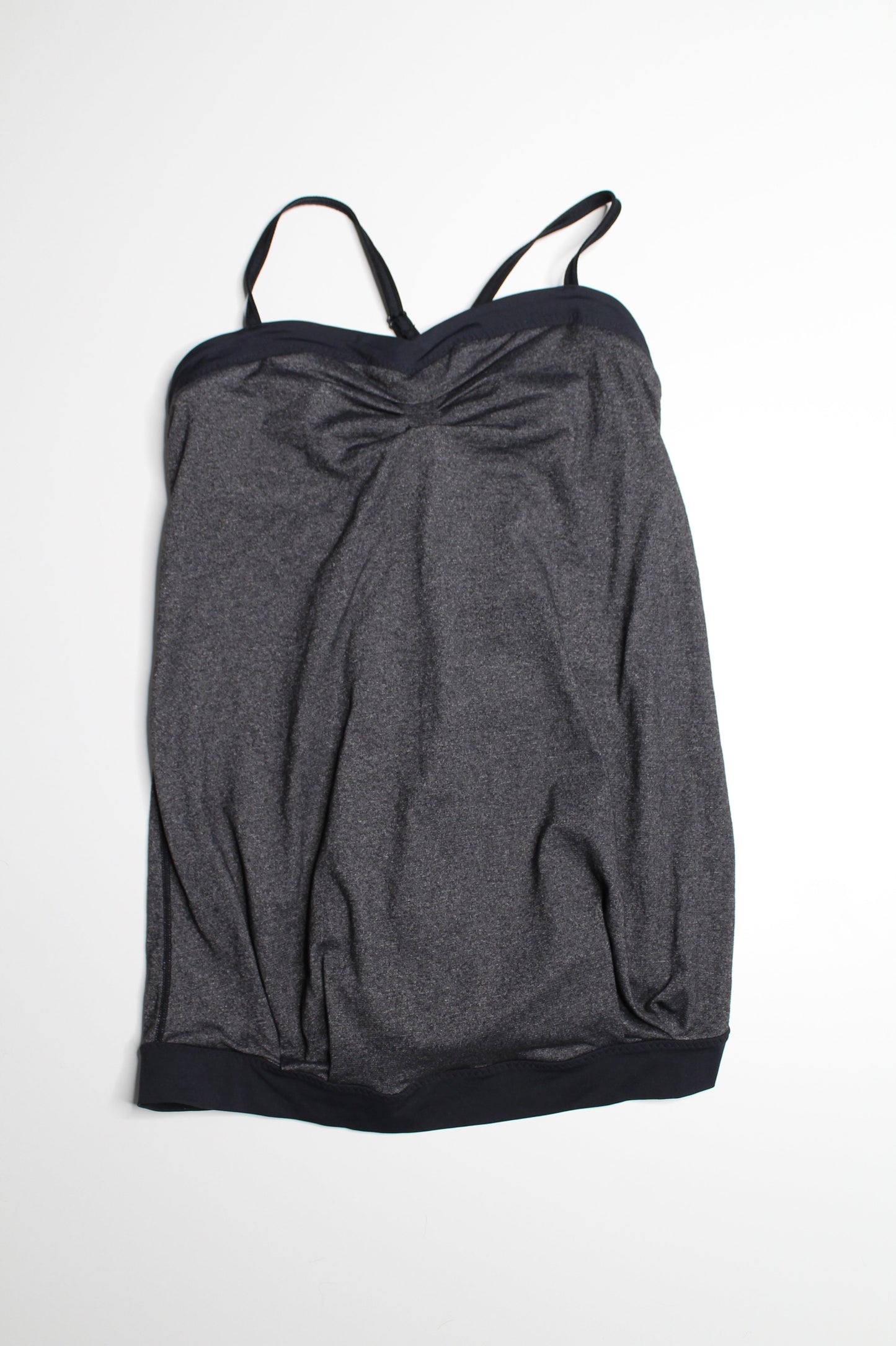 Lululemon grey elastic bottom tank, size 6 (price reduced: was $18)