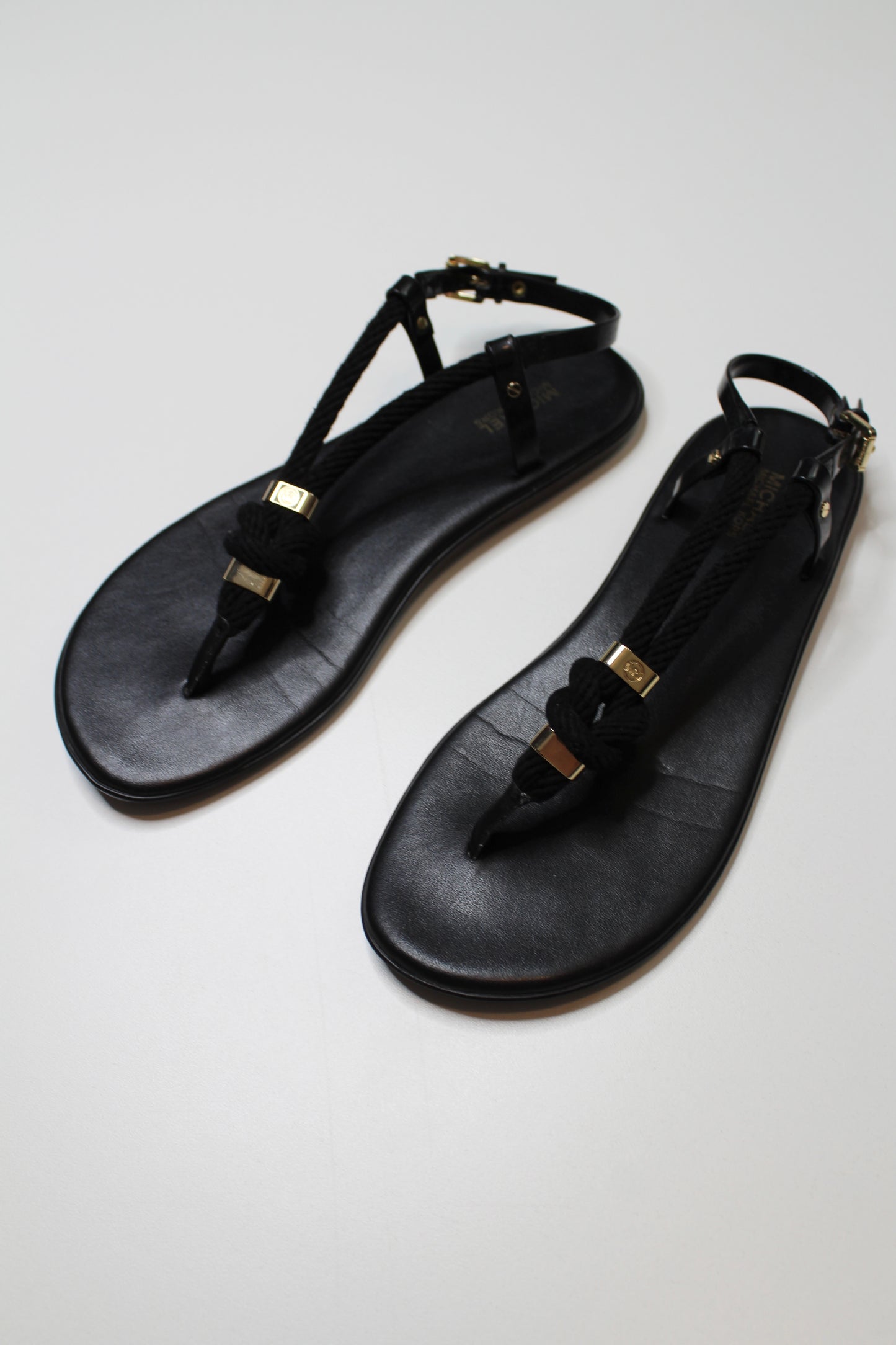 Michael Kors black sandals, size 8 (price reduced: was $58)