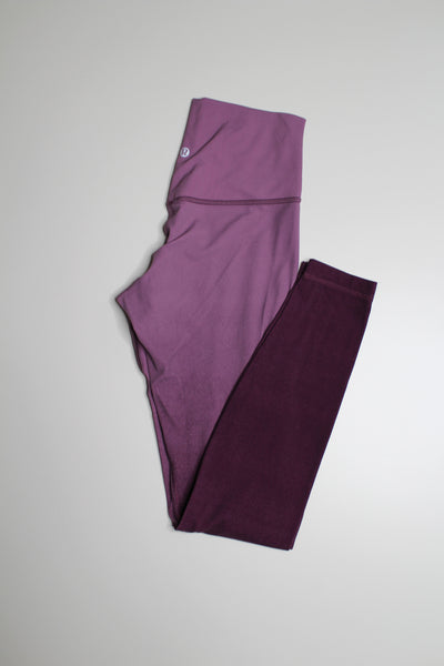 Lululemon spray ombre align leggings, size 6 (28”) (price reduced: was $58)