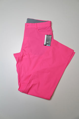 Mens Nike neon pink golf pant, size 34 *new with tags (price reduced: was $60)