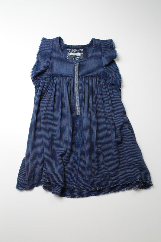 Free People we the free blue tunic / mini dress, size xs (oversized fit) (additional 20% off)