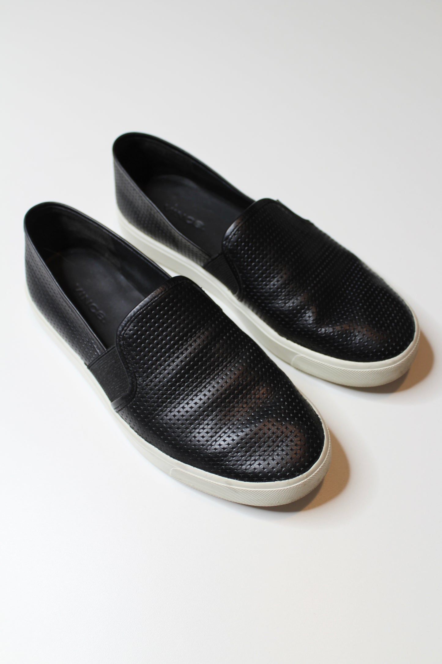 Vince black slip on sneaker, size 36 (6) (price reduced: was $58)