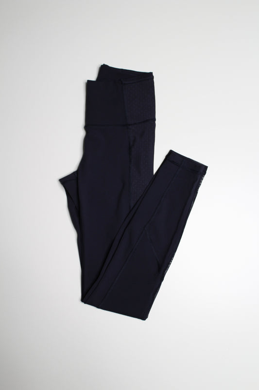 Lululemon midnight navy tights, size 4 (price reduced: was $48) (additional 50% off)