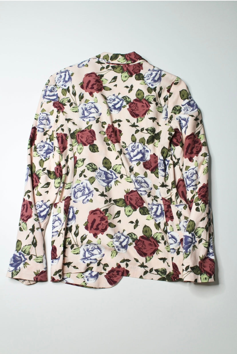 Aritzia talula floral open front blazer, size 2 (price reduced: was $48)