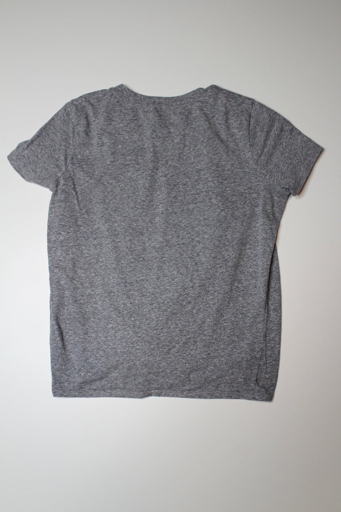 Madewell grey knot front t shirt, size xs (loose fit)