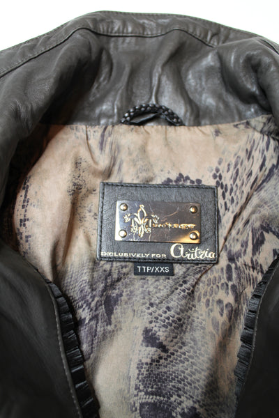 Mackage (Aritzia) leather jacket, size xxs (price reduced: was $240)