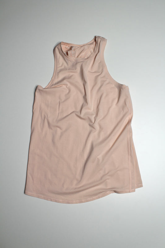 Lululemon coral tie back tank, fits 4/6 (price reduced: was $25)