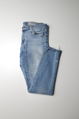 AG Jeans light wash legging ankle super skinny jeans, size 28