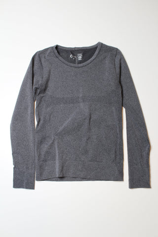 Zyia active grey long sleeve, size xs (relaxed fit)