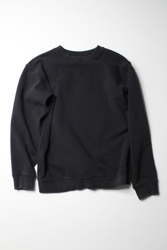 Lululemon black ‘all yours’ crew sweater, no size. fits like size 6 (relaxed fit)