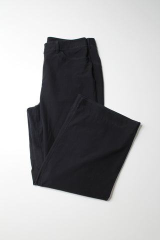 Men’s lulu black wide leg pant, size 32 (additional 20% off) also fits women’s large