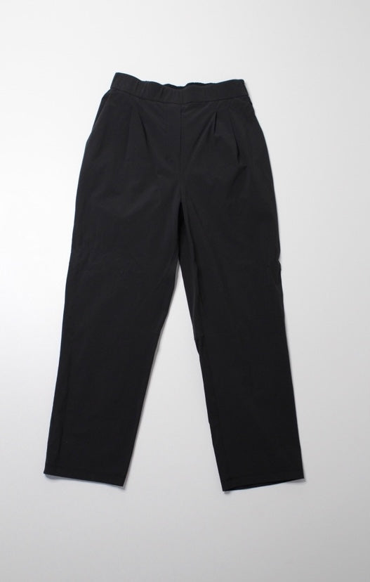 Lululemon black ‘your true trouser’ high rise crop pant, size 4 (24")