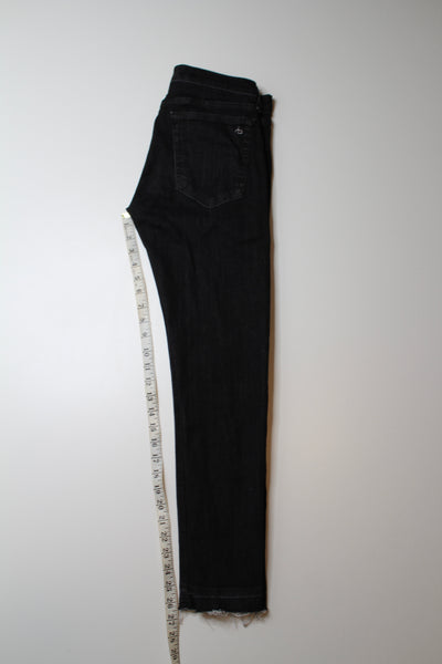 Rag & Bone black concrete dre capri jeans, size 26 (price reduced: was $58)