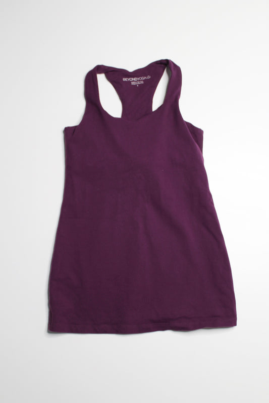 Beyond Yoga plum tank, size small