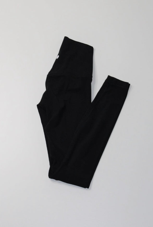 Lululemon black align pant leggings, size 0 (28")