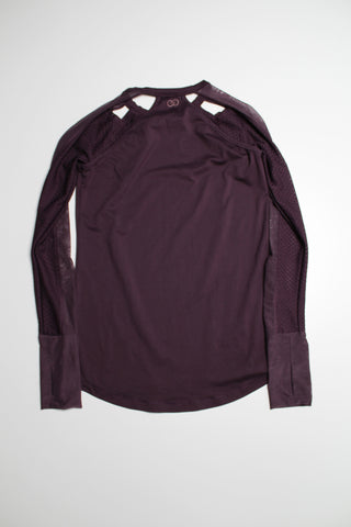 Calia by Carrie Underwood plum long sleeve, size small (additional 50% off)