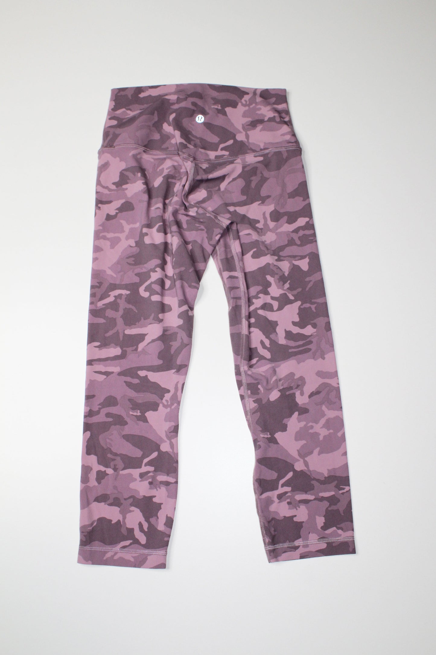 Lululemon incognito camo pink taupe multi align crop legging, size 6 (21”) (price reduced: was $48)