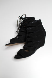 Sam Edelman black wedge bootie, size 8.5 (price reduced: was $58)