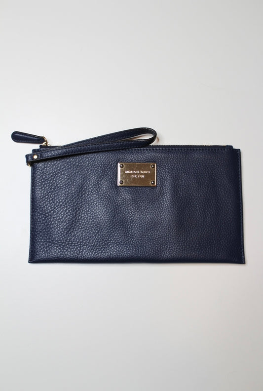 Michael Kors navy wristlet (additional 30% off)