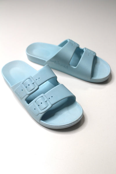 Freedom Moses pastel blue sandal, size 37/38 (Fits 7/7.5) *new without tag (price reduced: was $40)