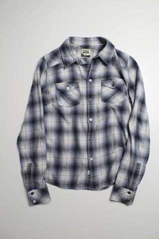 Aritzia TNA plaid flannel long sleeve, size small (price reduced: was $30)