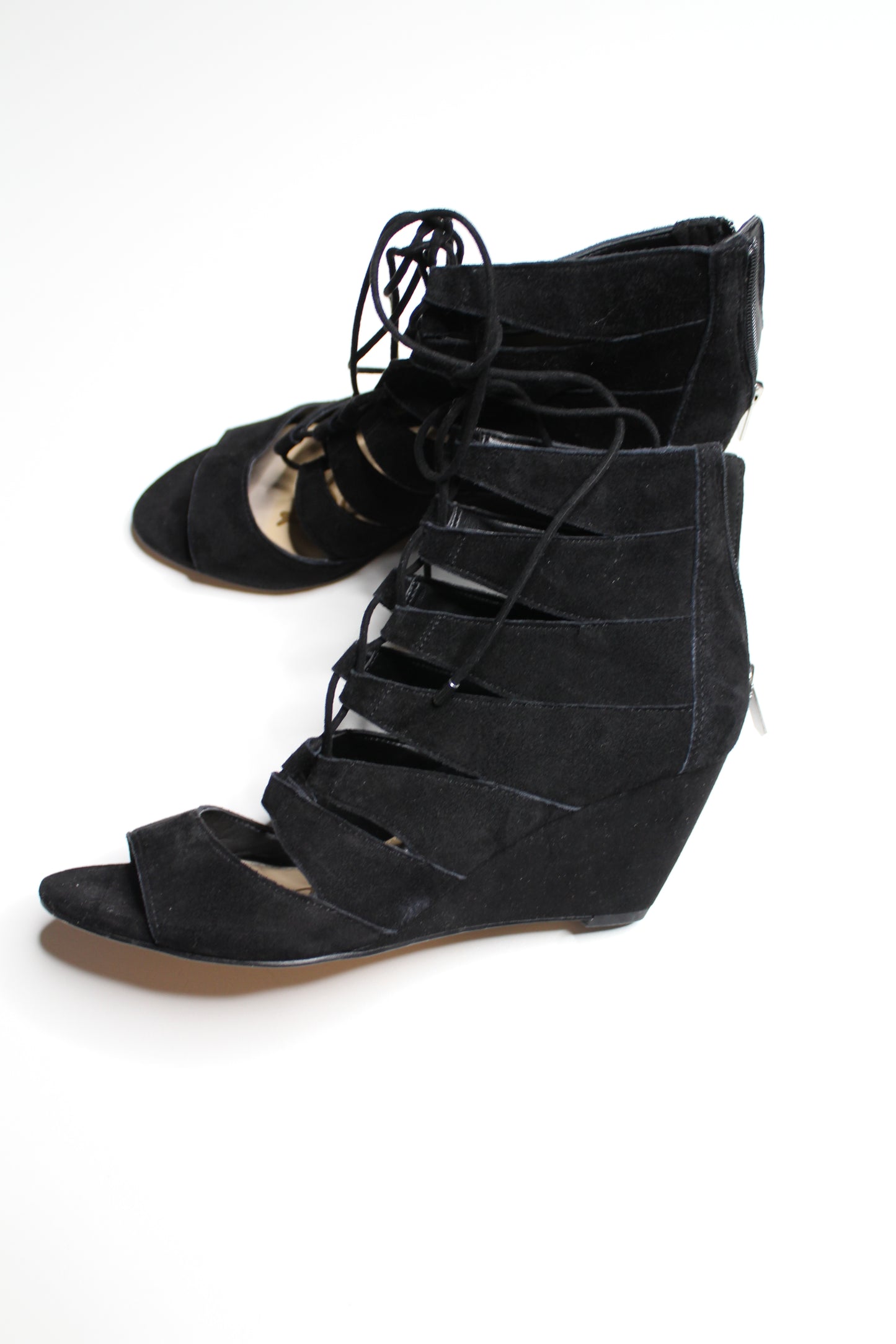 Sam Edelman black wedge bootie, size 8.5 (price reduced: was $58)