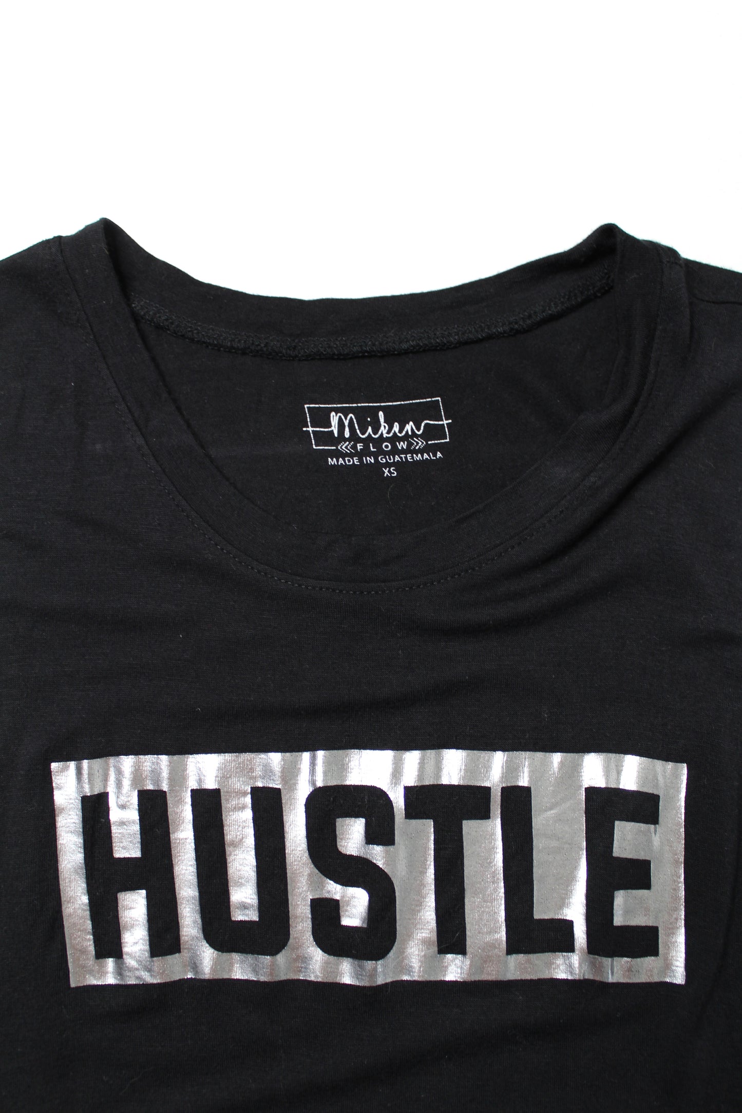 Miken Flow black HUSTLE muscle tank, size xs (additional 50% off)