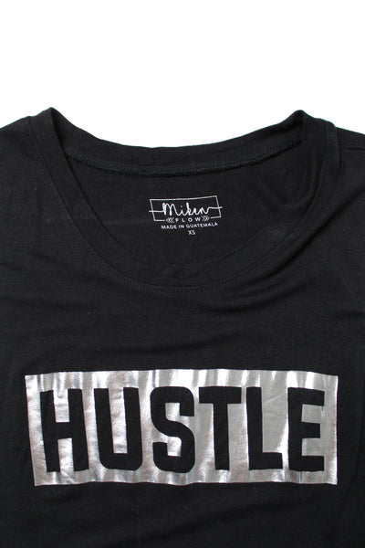 Miken Flow black HUSTLE muscle tank, size xs (additional 20% off)