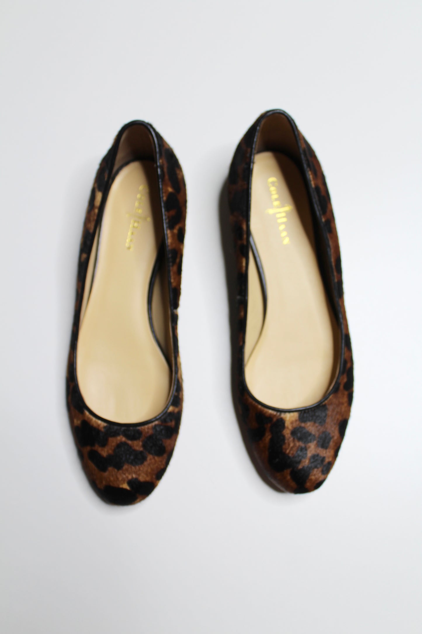 Cole Haan leopard flats, size 5 (price reduced: was $48) (additional 50% off)