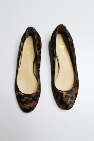 Cole Haan leopard flats, size 5 (price reduced: was $48)