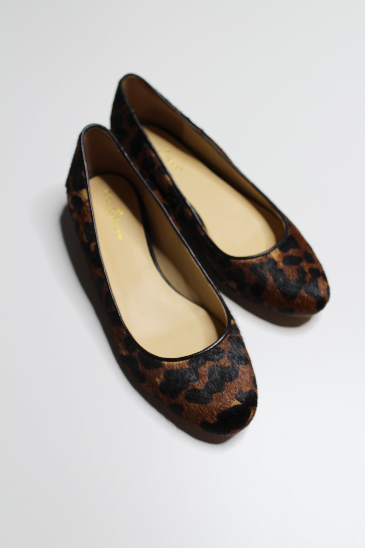 Cole Haan leopard flats, size 5 (price reduced: was $48) (additional 50% off)