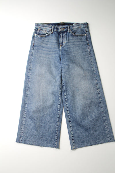 Banana Republic high rise wide leg crop jeans, size 27 *new without tags