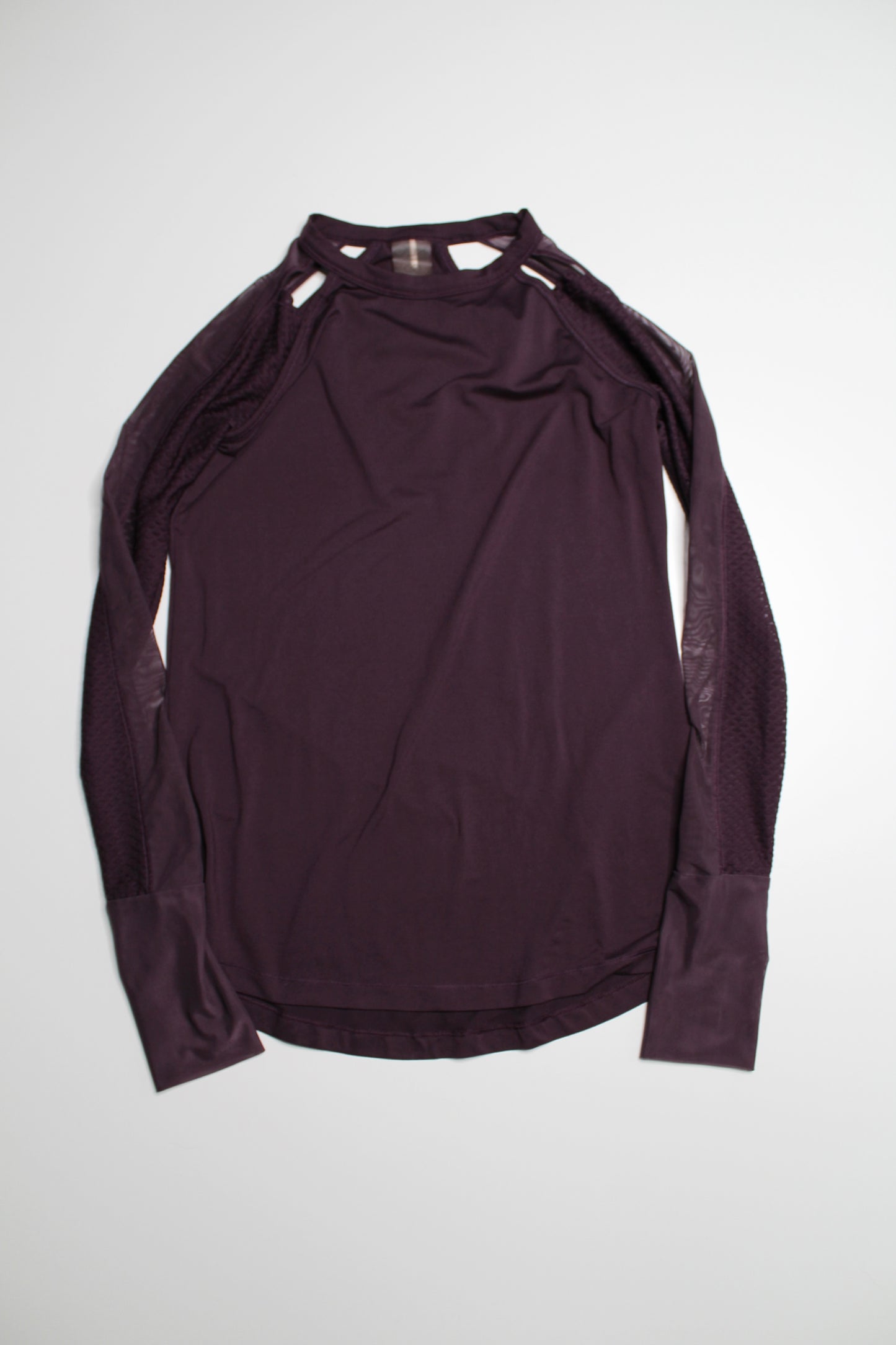 Calia by Carrie Underwood plum long sleeve, size small (additional 50% off)