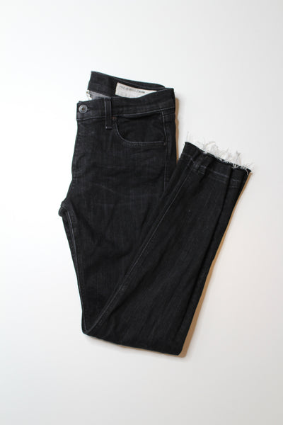 Rag & Bone black concrete dre capri jeans, size 26 (price reduced: was $58)