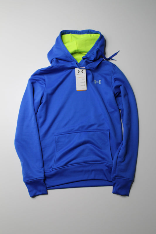 Under Armour blue all season gear hoodie, size small *new with tags