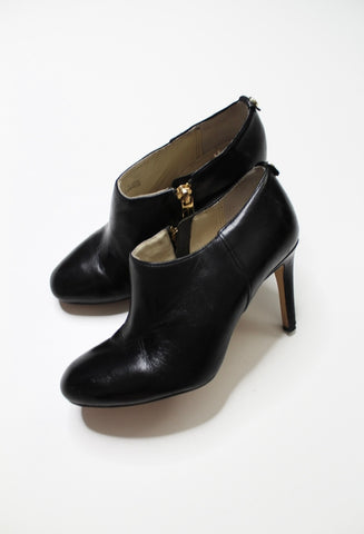 Michael Kors black leather bootie, size 5 (price reduced: was $58) (additional 20% off)