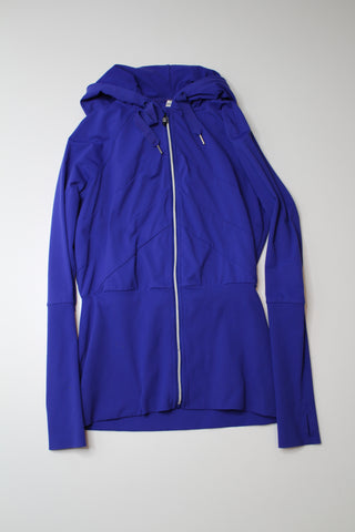 Lululemon deep purple zip up jacket, size 6 price reduced: was $58)
