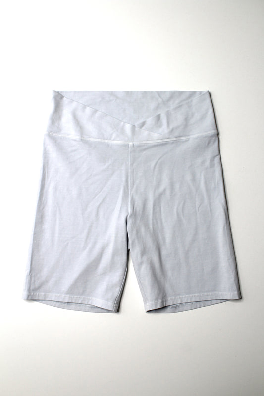 Aritzia light blue TNA bike short, size medium