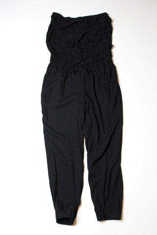 Aritzia talula black strapless jumpsuit, size small (price reduced: was $48)