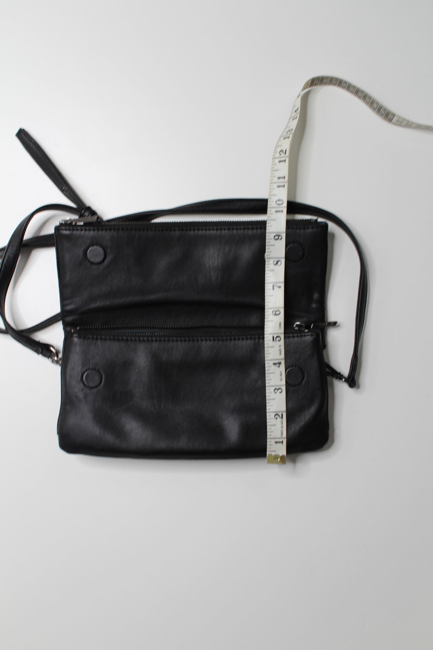 Matt & Nat black fold over crossbody purse (additional 50% off)