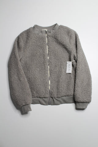 She & Sho teddy bomber jacket, size small (relaxed fit) *new with tags (price reduced: was $58)