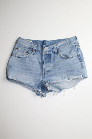 Levi's cutoff jean shorts, size 27