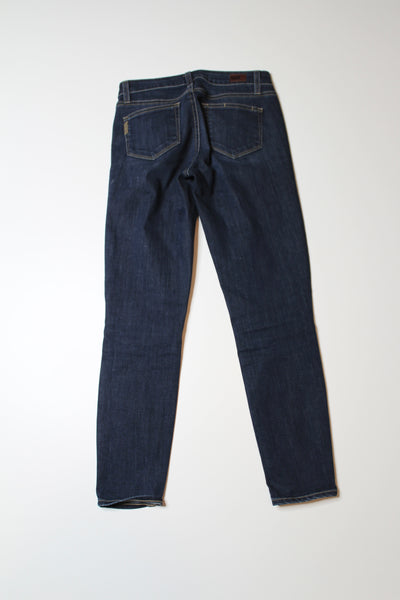 Paige verdugo ankle skinny jeans, size 25 (price reduced: was $58)